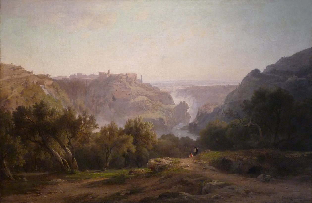 View of Tivoli by Jean Achille Benouville