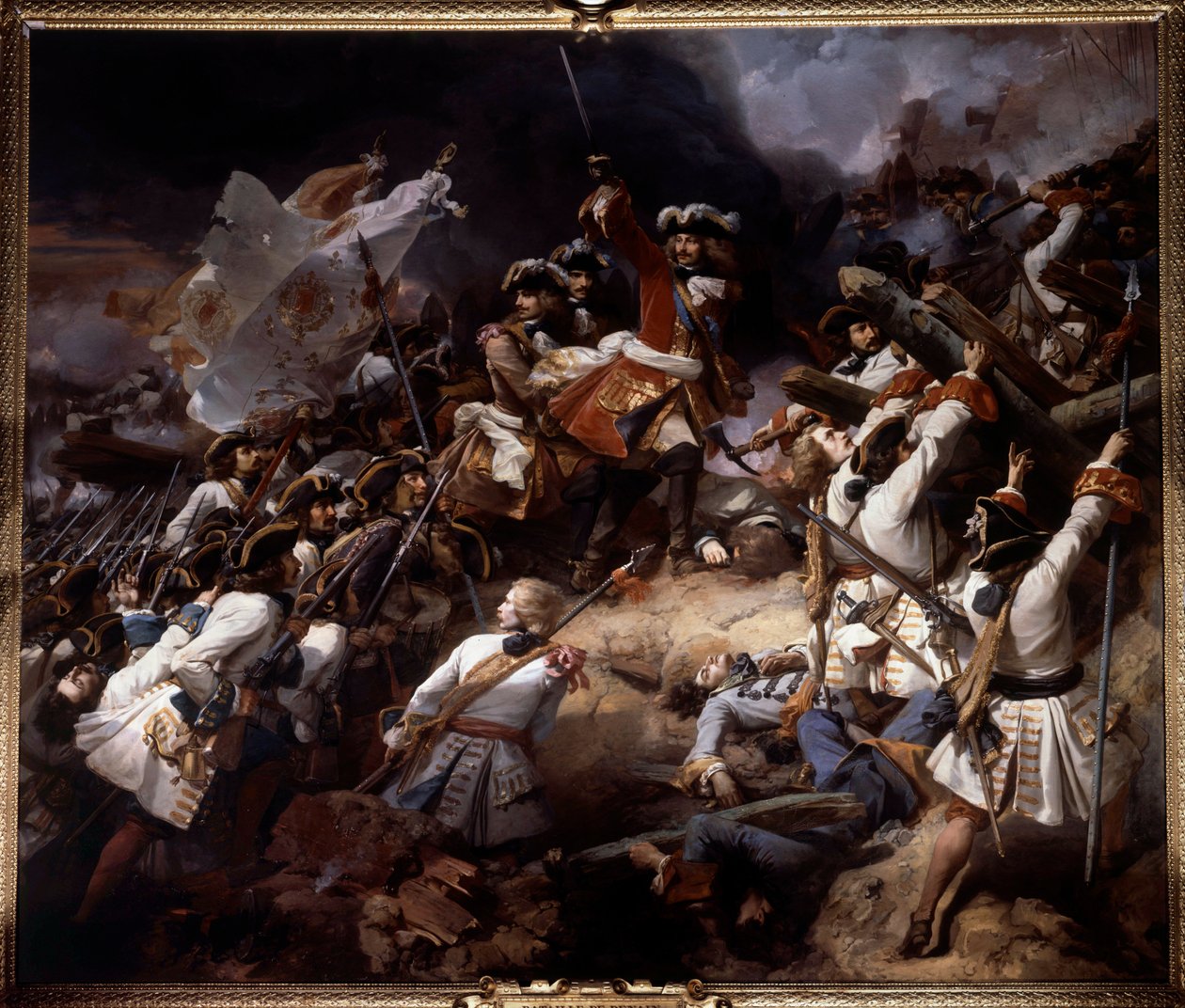 The Battle of Denain on 24 July 1712 by Jean Alaux