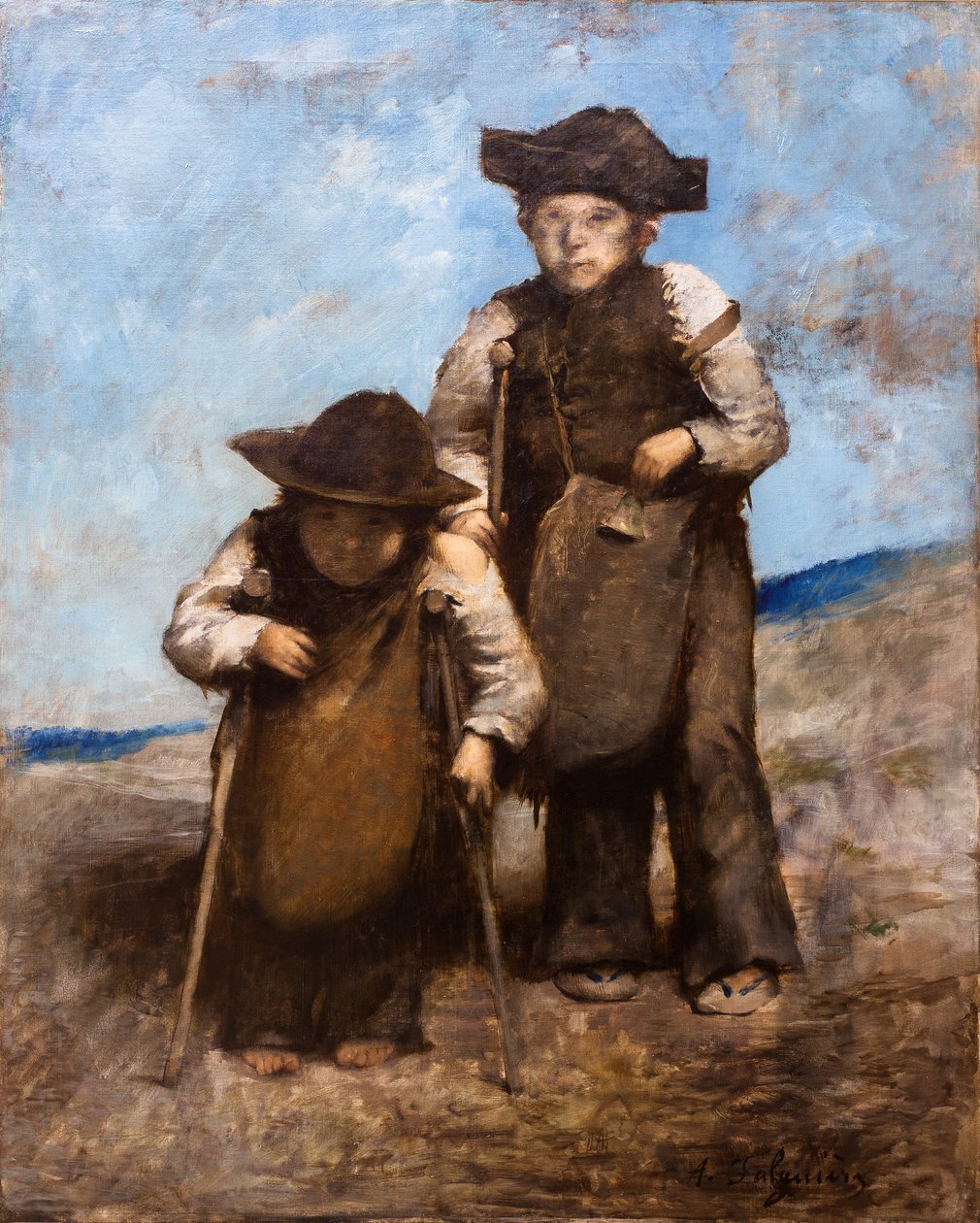 The Dwarves, Souvenir of Spain, 1880 by Jean Alexandre Joseph Falguiere