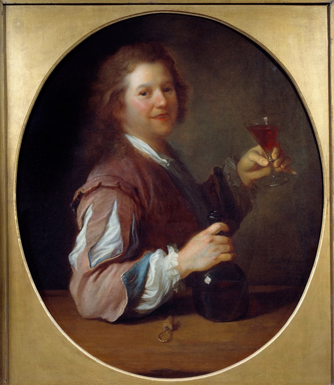 Portrait of the Artist as a Drinker by Jean Alexis Grimou