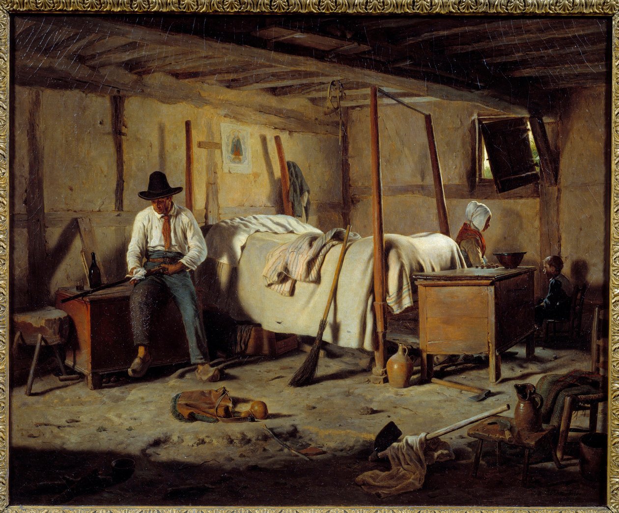 The Poacher by Jean Alphonse Roehn