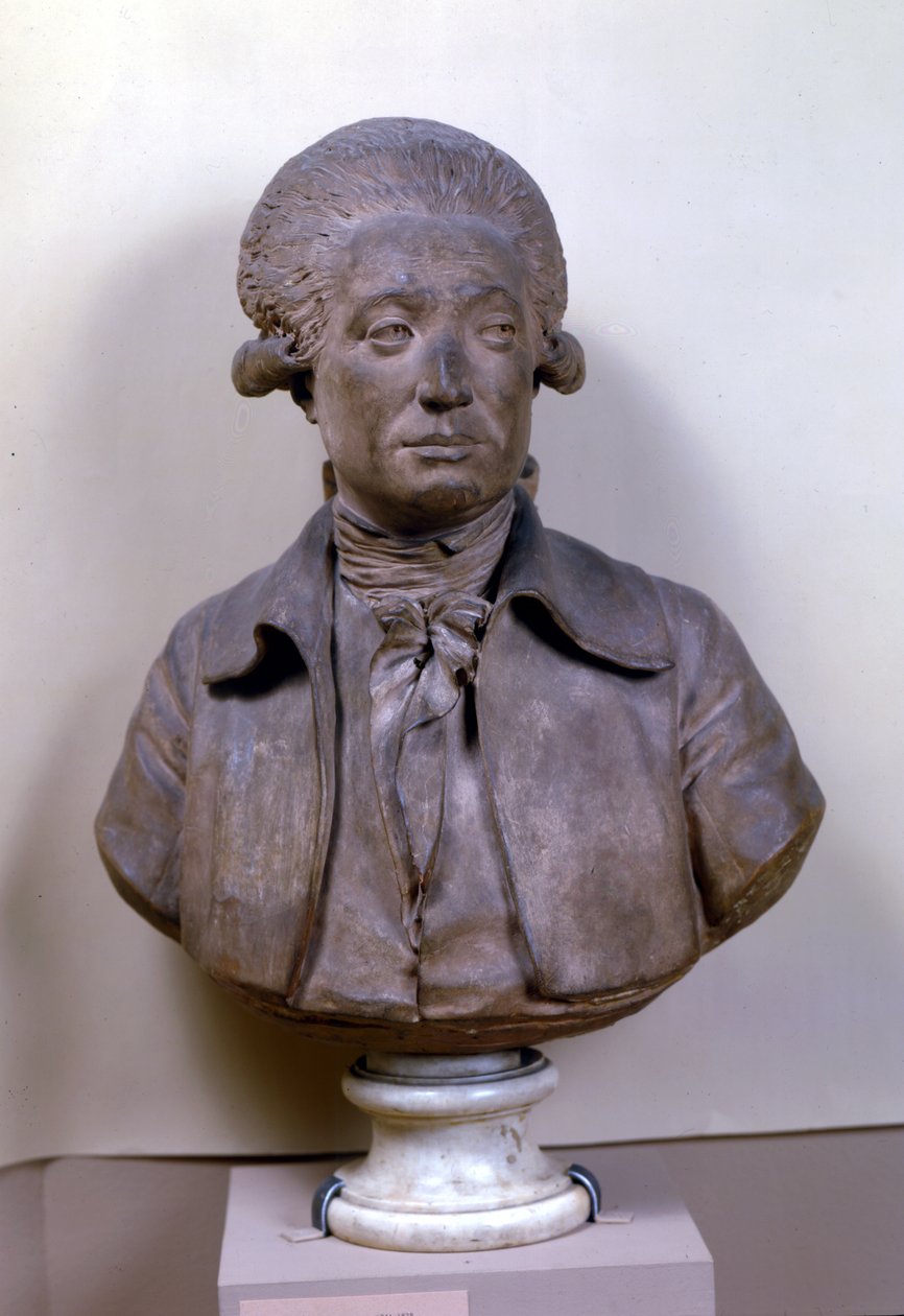 Bust of Marie Jean Antoine Nicolas de Caritat (1743-94) Marquis de Condorcet, 1785 by Jean Antoine Houdon