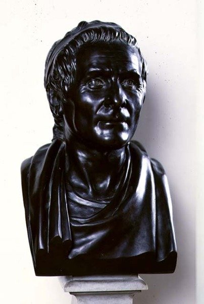 Jean Jacques Rousseau, 1778 by Jean Antoine Houdon