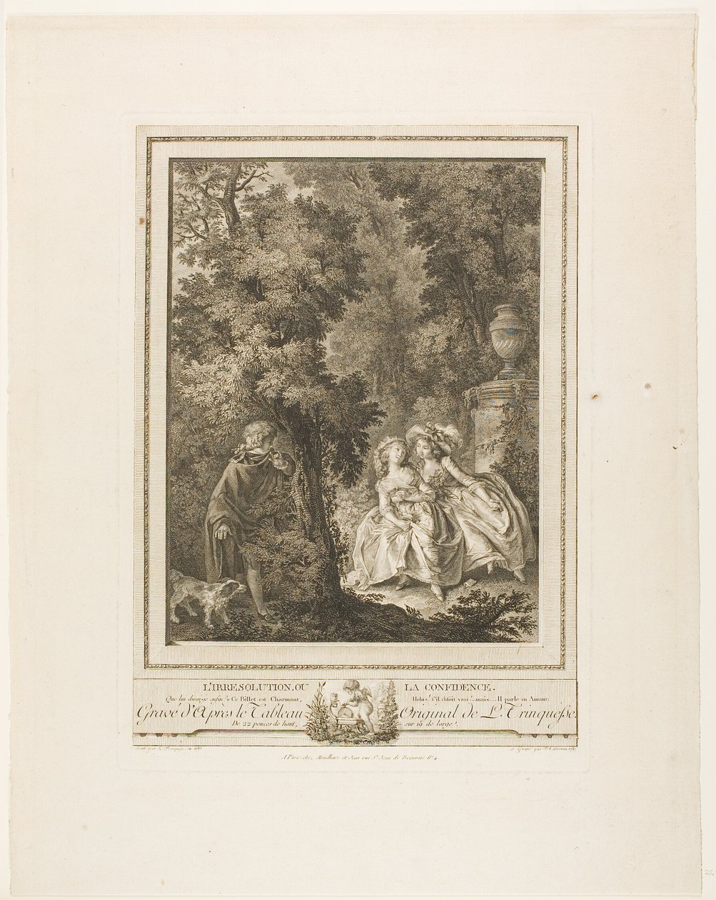Irresolution, or the Confidence by Jean Antoine Pierron