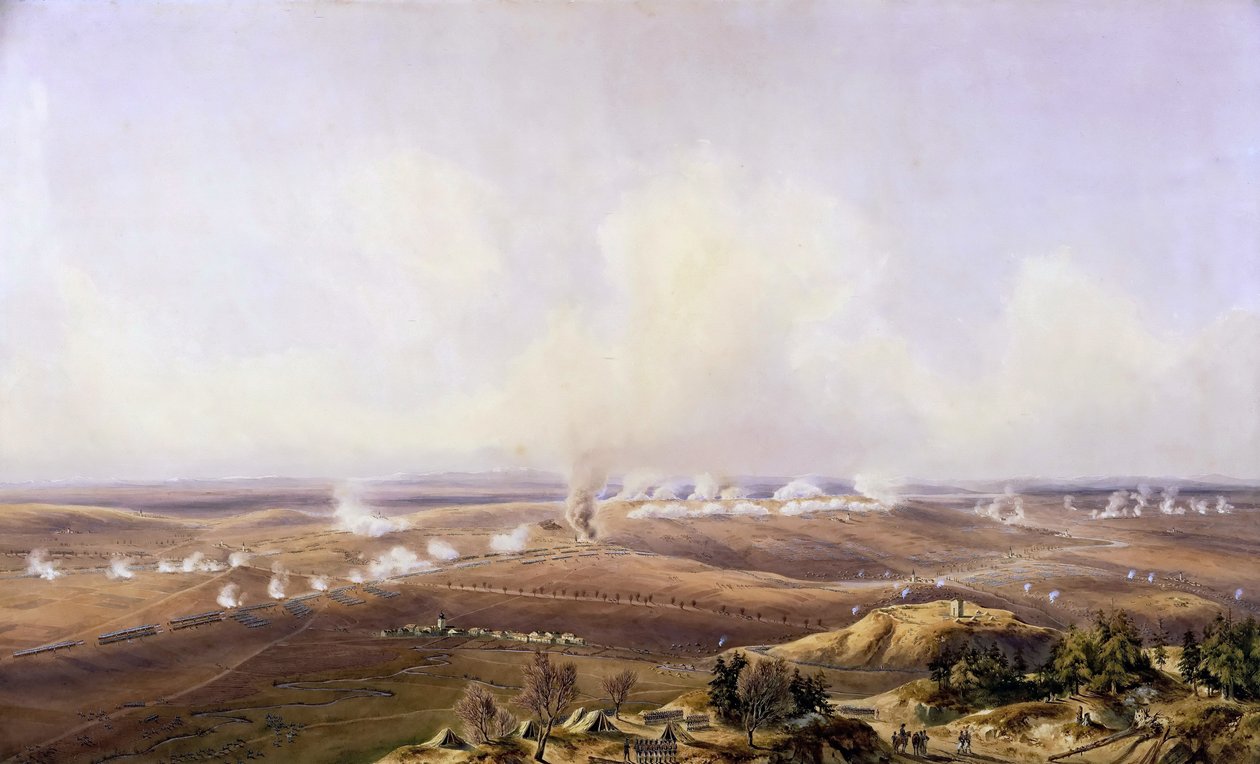 The Battle of Austerlitz on December 2, 1805 by Jean Antoine Simeon Fort