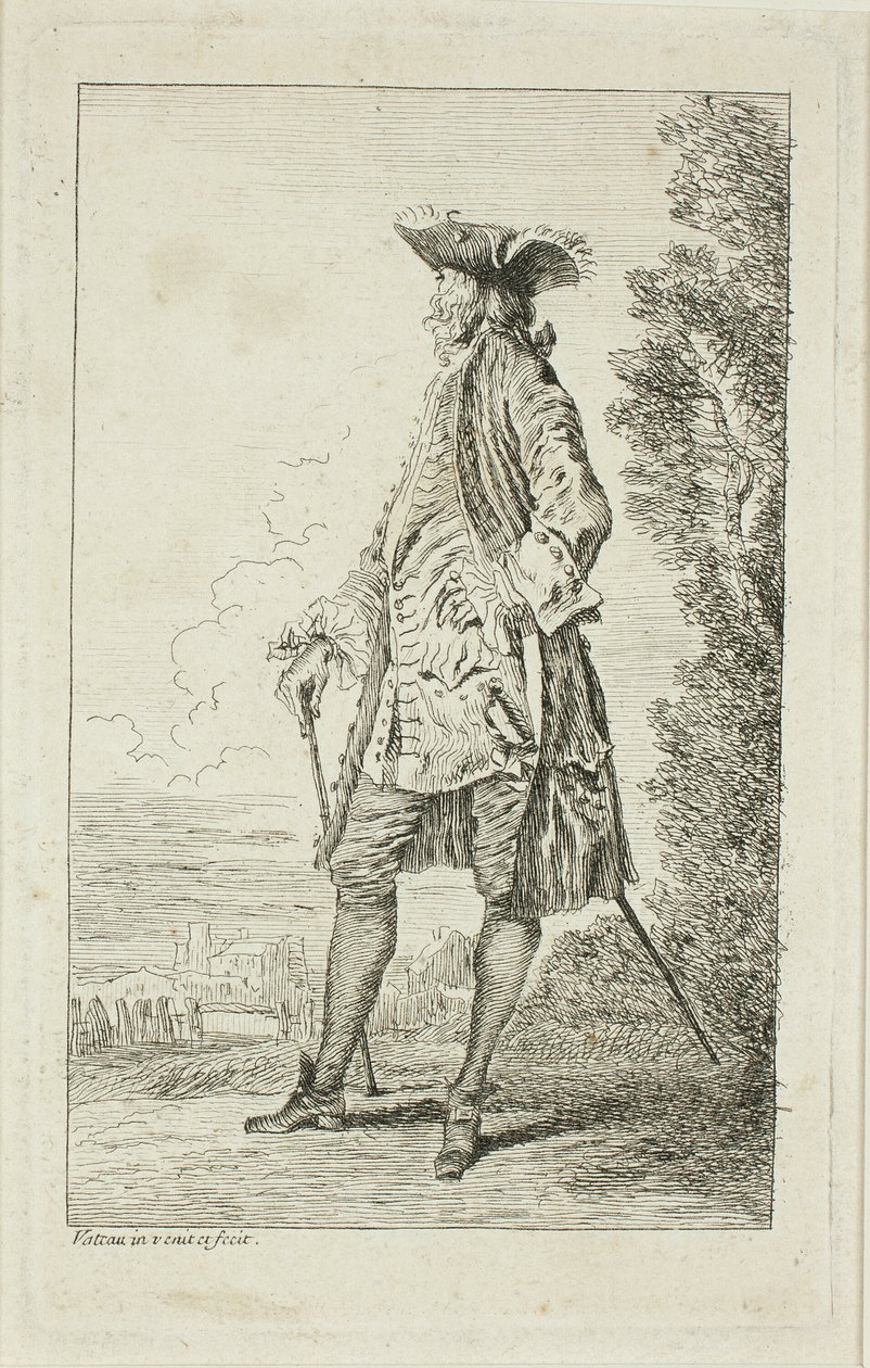 Figures of Fashion by Jean Antoine Watteau