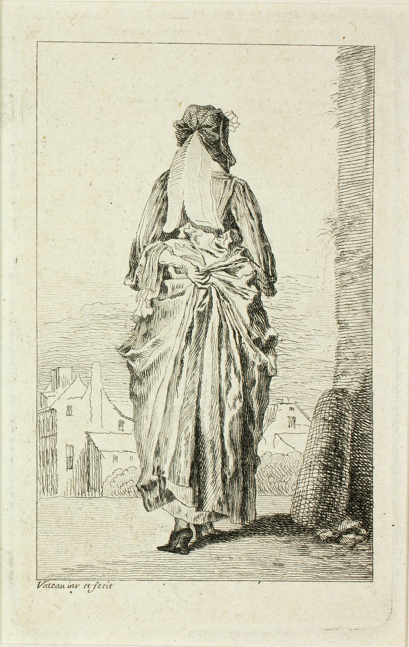 Fashion Figures by Jean Antoine Watteau