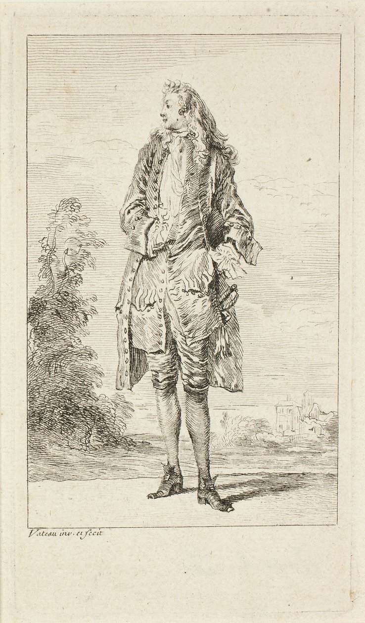 Figures of Fashion by Jean Antoine Watteau