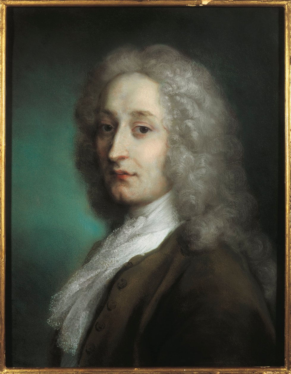 Portrait of Jean-Antoine Watteau by Jean-Antoine Watteau