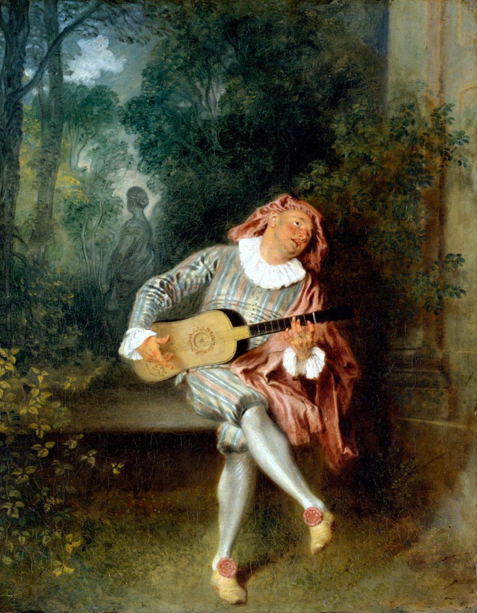 Mezzetin by Jean Antoine Watteau
