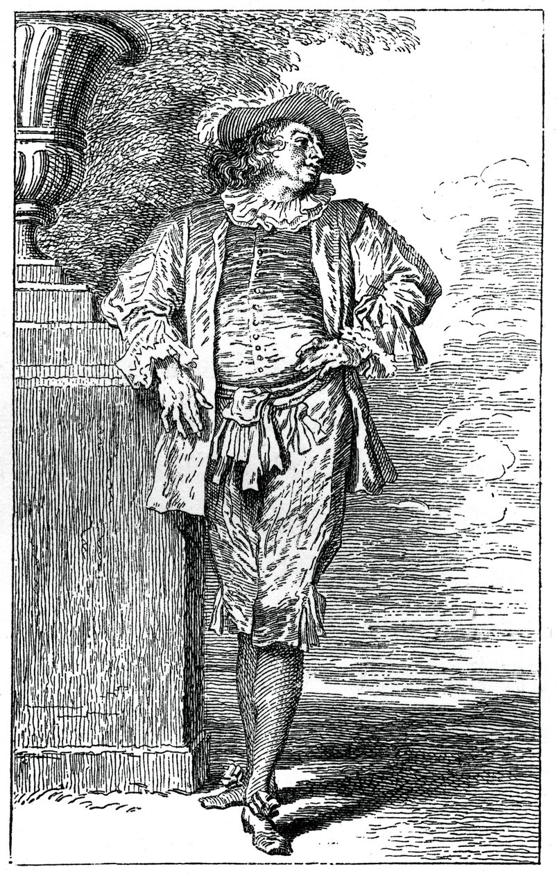 Peasant Costume by Jean Antoine Watteau