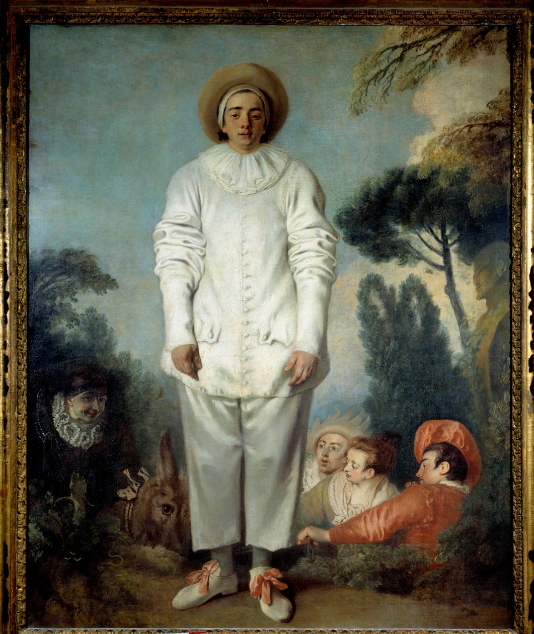 Pierrot, Once Called Gilles by Jean Antoine Watteau