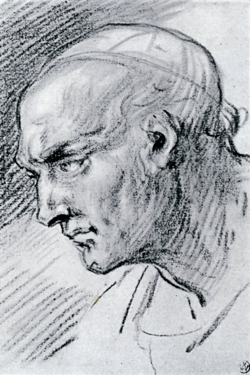 Study of a head, 1913 by Jean Antoine Watteau