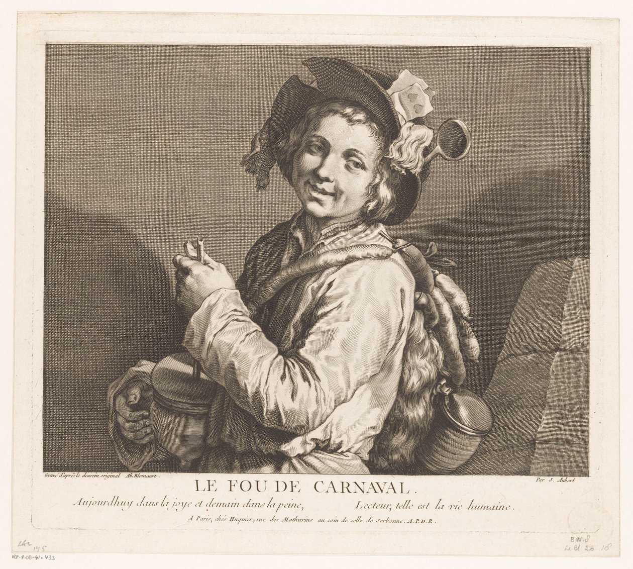 Boy with a Rattle by Jean Aubert