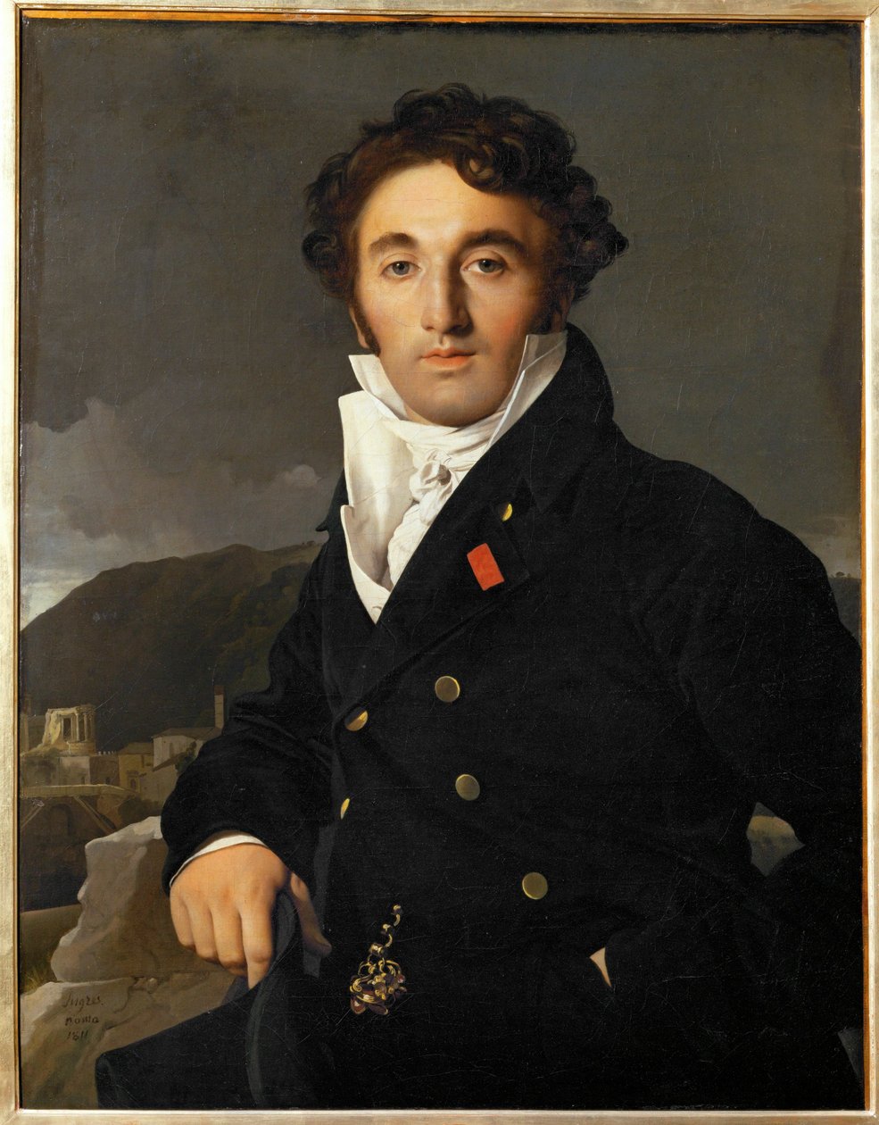 Charles Cordier, Inspector of Domains in Rome and Paris, painted 1811 by Jean Auguste Dominique Ingres