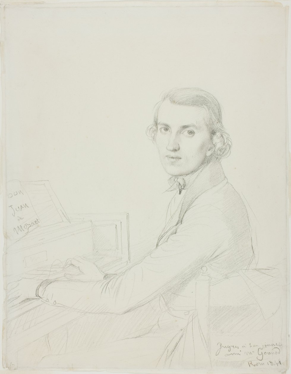 Charles Gounod by Jean Auguste Dominique Ingres