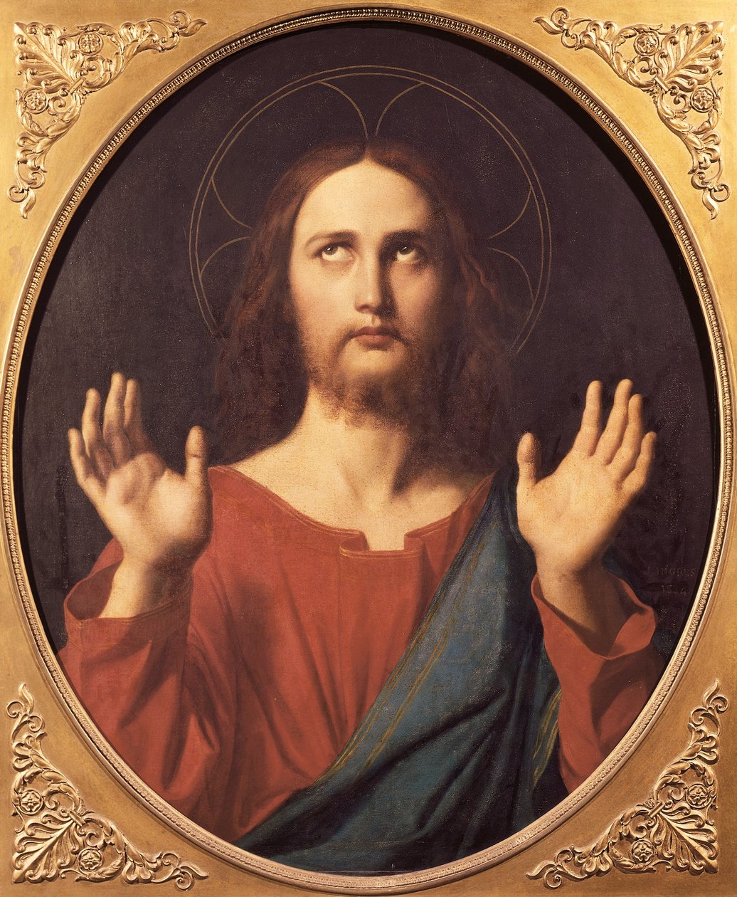 Christ, by Jean Auguste Dominique Ingres by Jean Auguste Dominique Ingres
