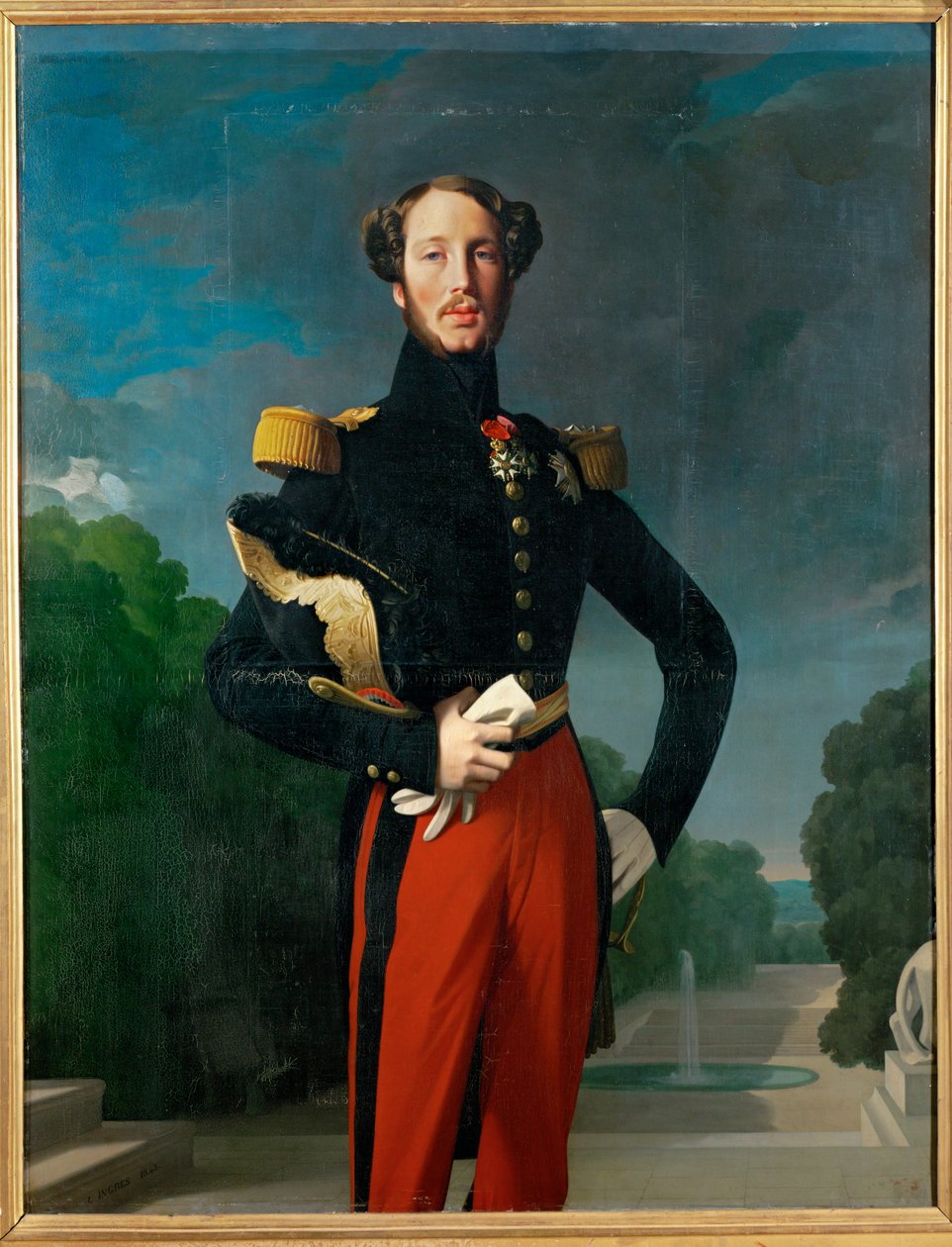 Ferdinand Philippe Louis, Duke of Orleans by Jean Auguste Dominique Ingres