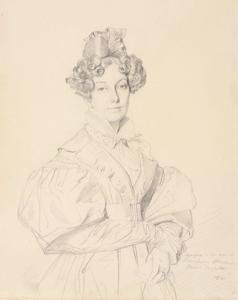 Madame Désiré Raoul-Rochette by Jean Auguste Dominique Ingres