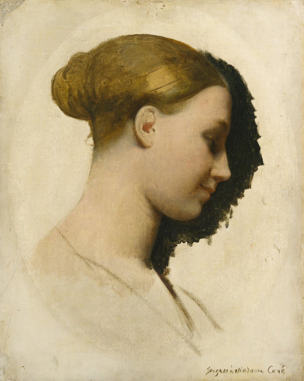 Madame Edmond Cavé Marie-Élisabeth Blavot by Jean Auguste Dominique Ingres