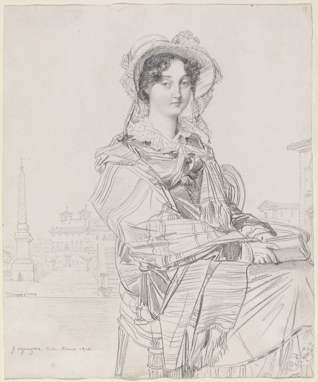 Mrs. Charles Badham by Jean Auguste Dominique Ingres