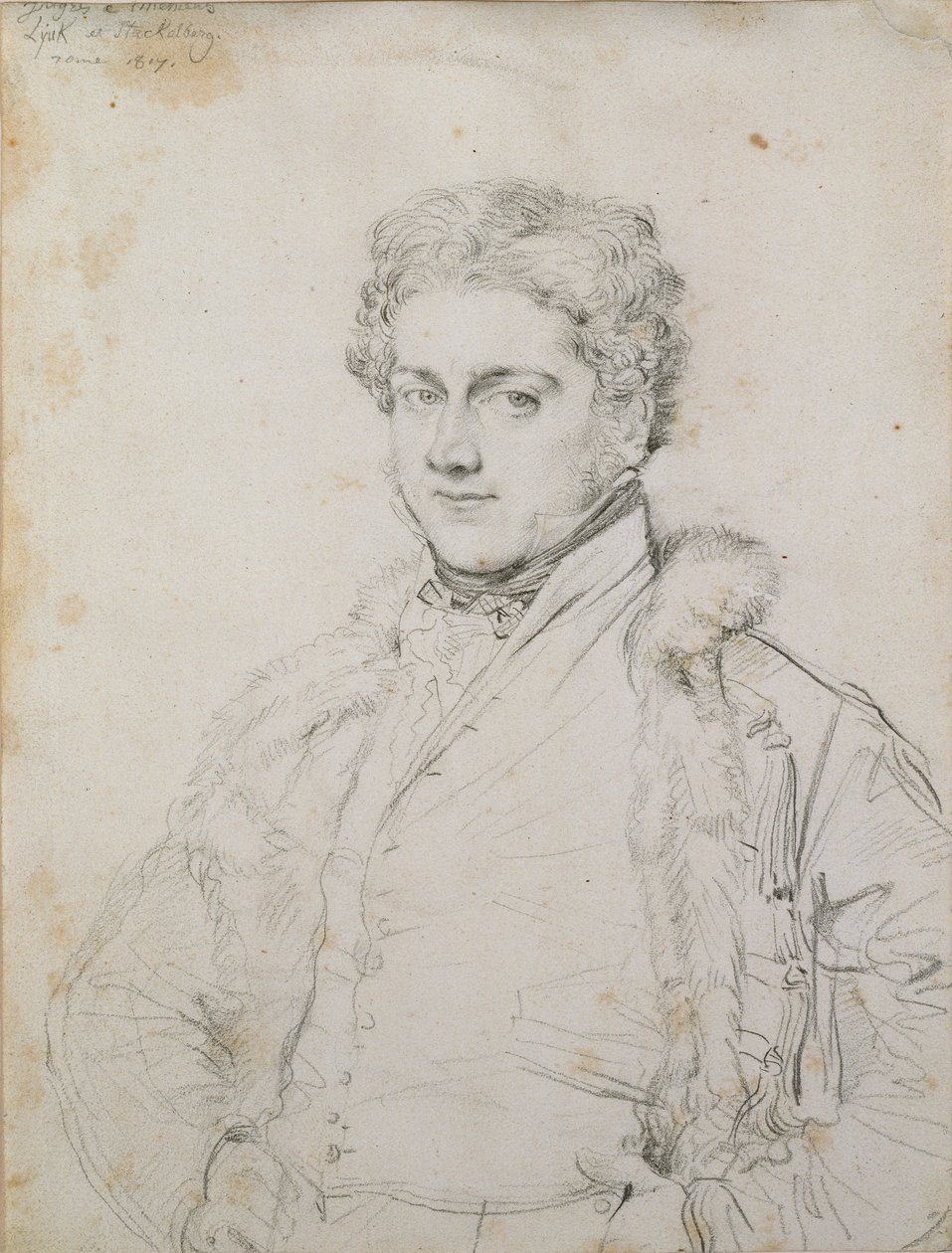 Portrait of Charles Robert Cockerell by Jean Auguste Dominique Ingres