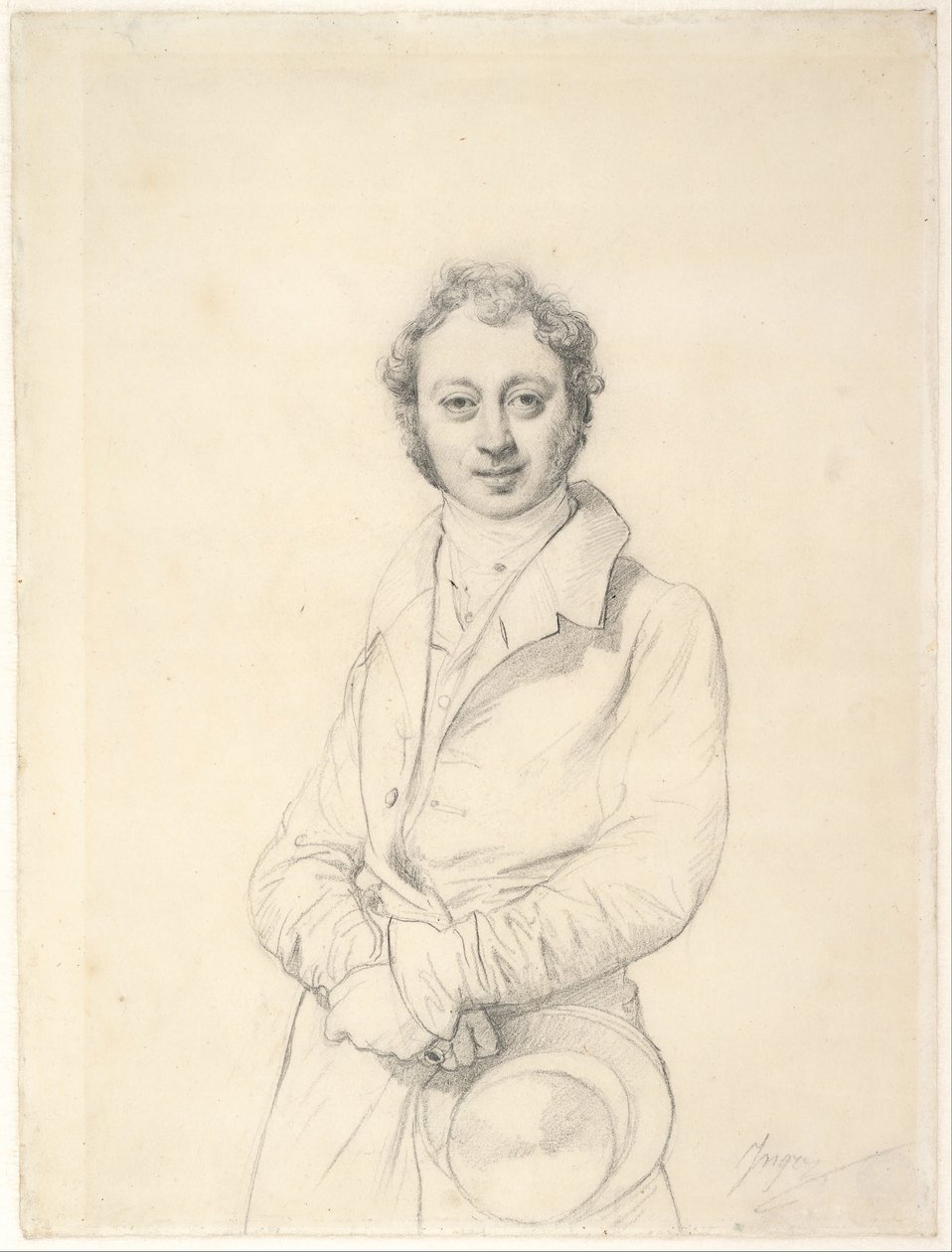 The Archeologist Désiré-Raoul Rochette by Jean Auguste Dominique Ingres