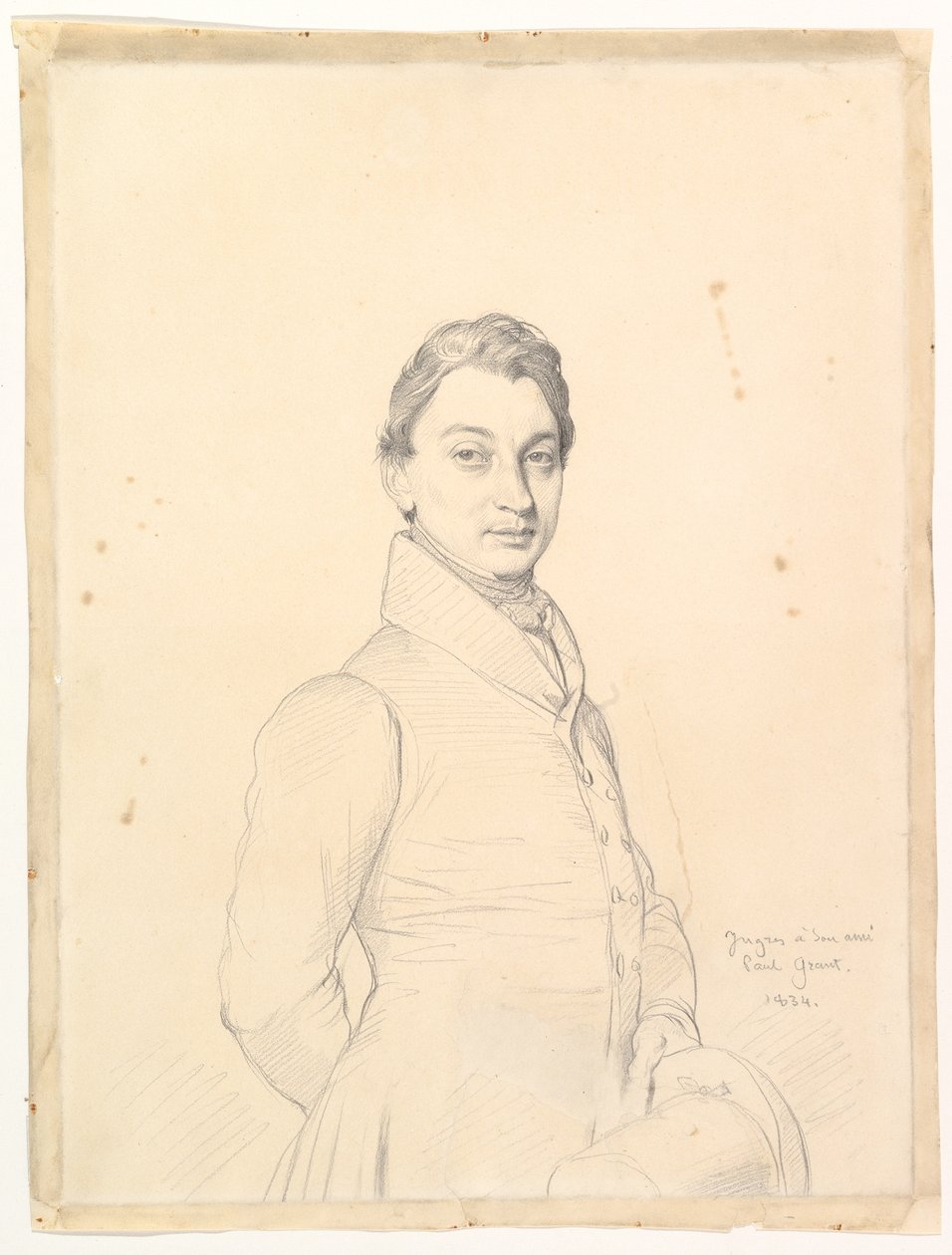 The Lawyer Paul Grand by Jean Auguste Dominique Ingres