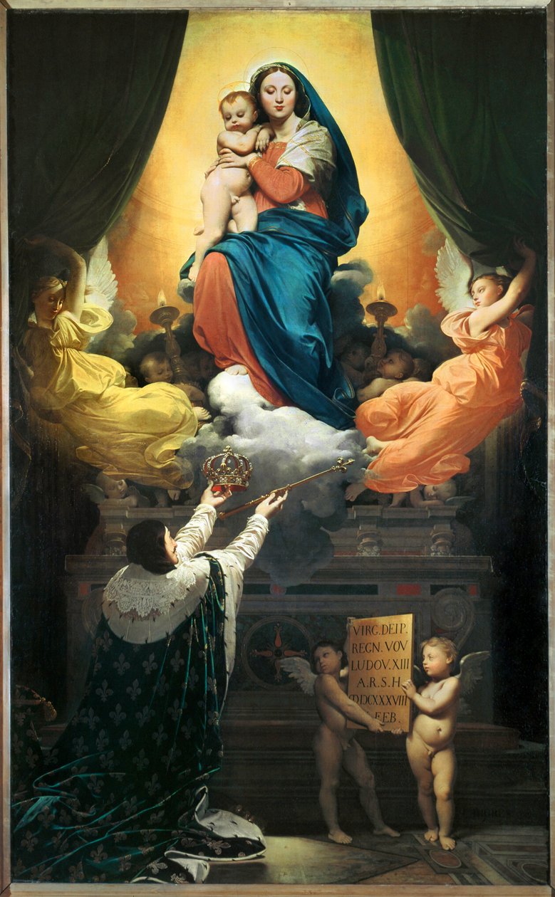 The Vow of Louis XIII by Jean Auguste Dominique Ingres
