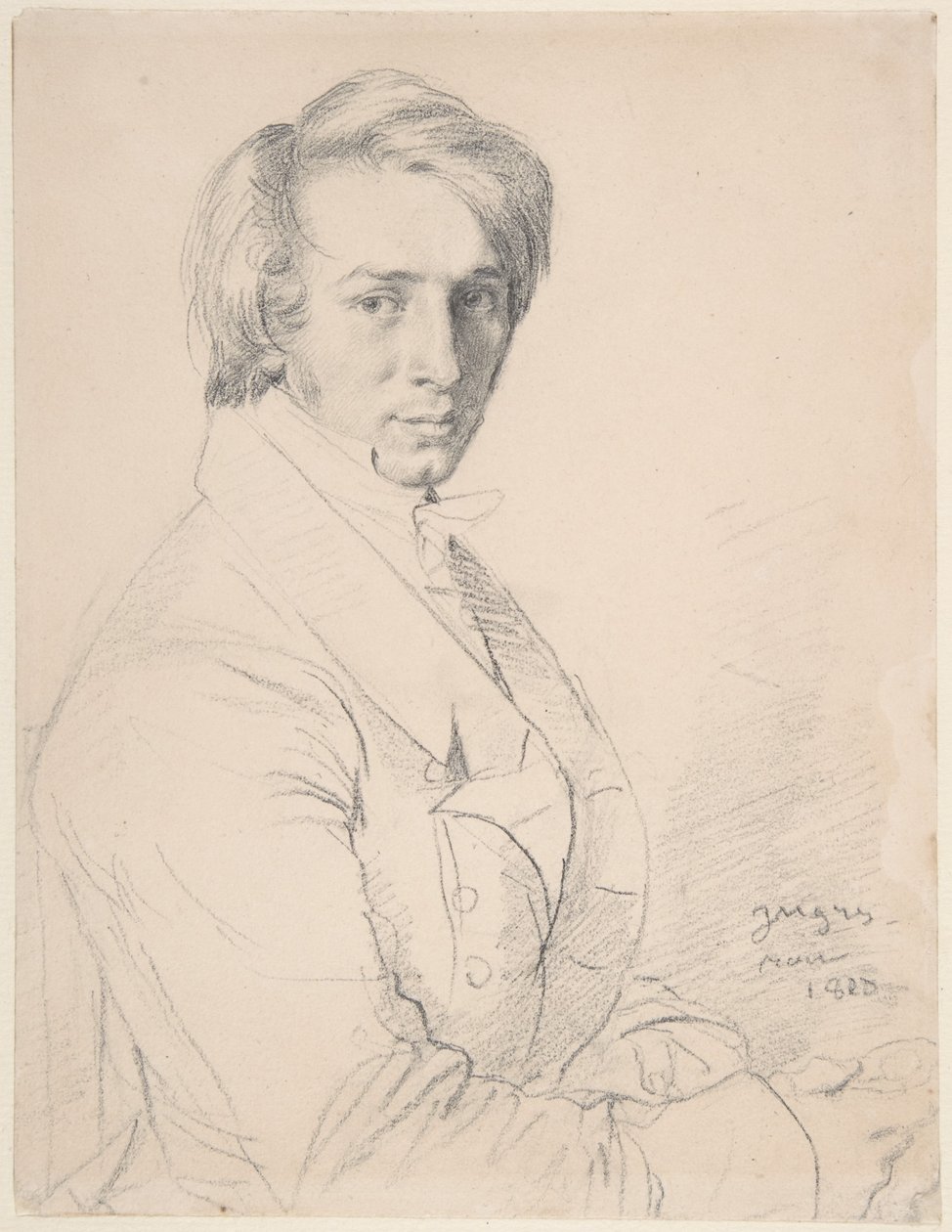 Ursin-Jules Vatinelle (1798–1881) by Jean Auguste Dominique Ingres