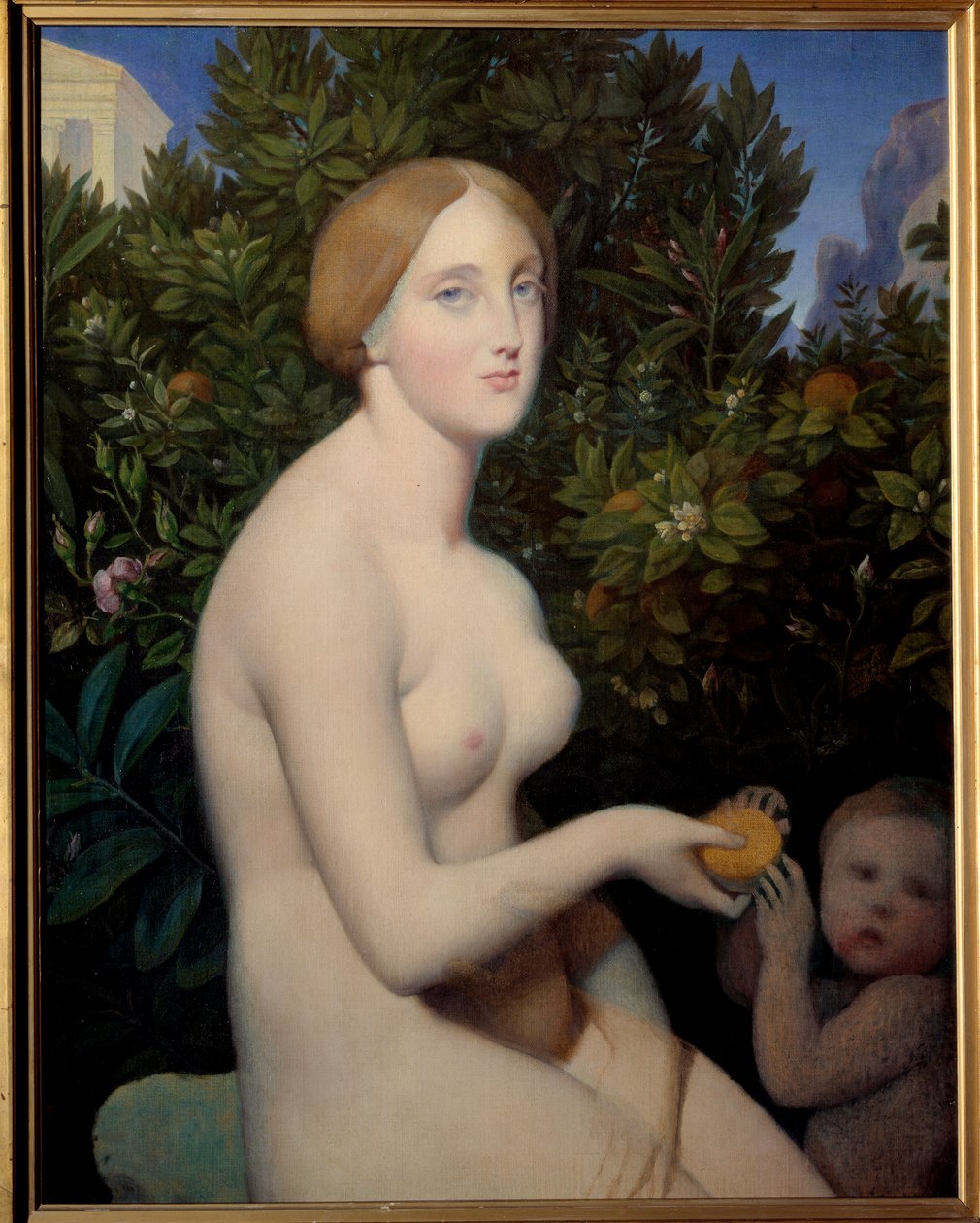 Venus a Paphos, Portrait of Madame Balay by Jean Auguste Dominique Ingres