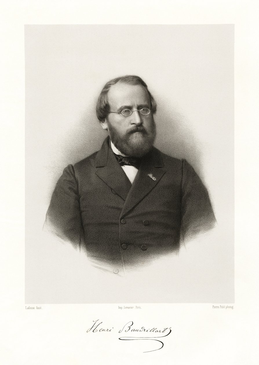 Henri Joseph Léon Baudrillart by Jean Baptiste Adolphe Lafosse