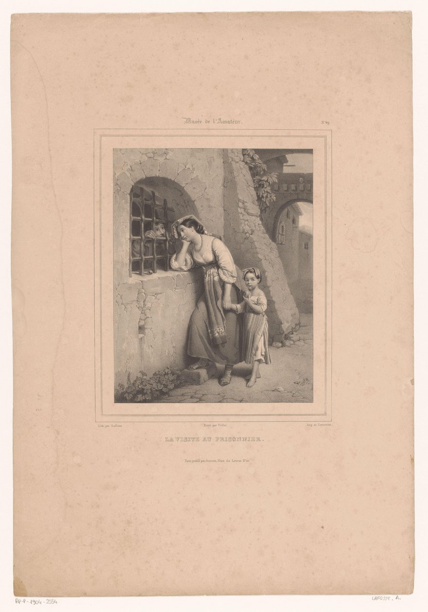 Woman and Child Visiting a Prisoner (Museum for the Art Lover / Musée de l