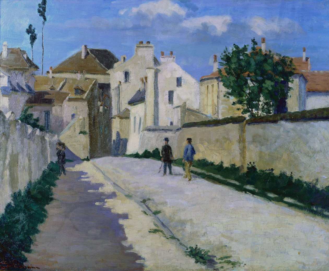 Rue de Clamart at Vanves, c.1873 by Jean Baptiste Armand Guillaumin