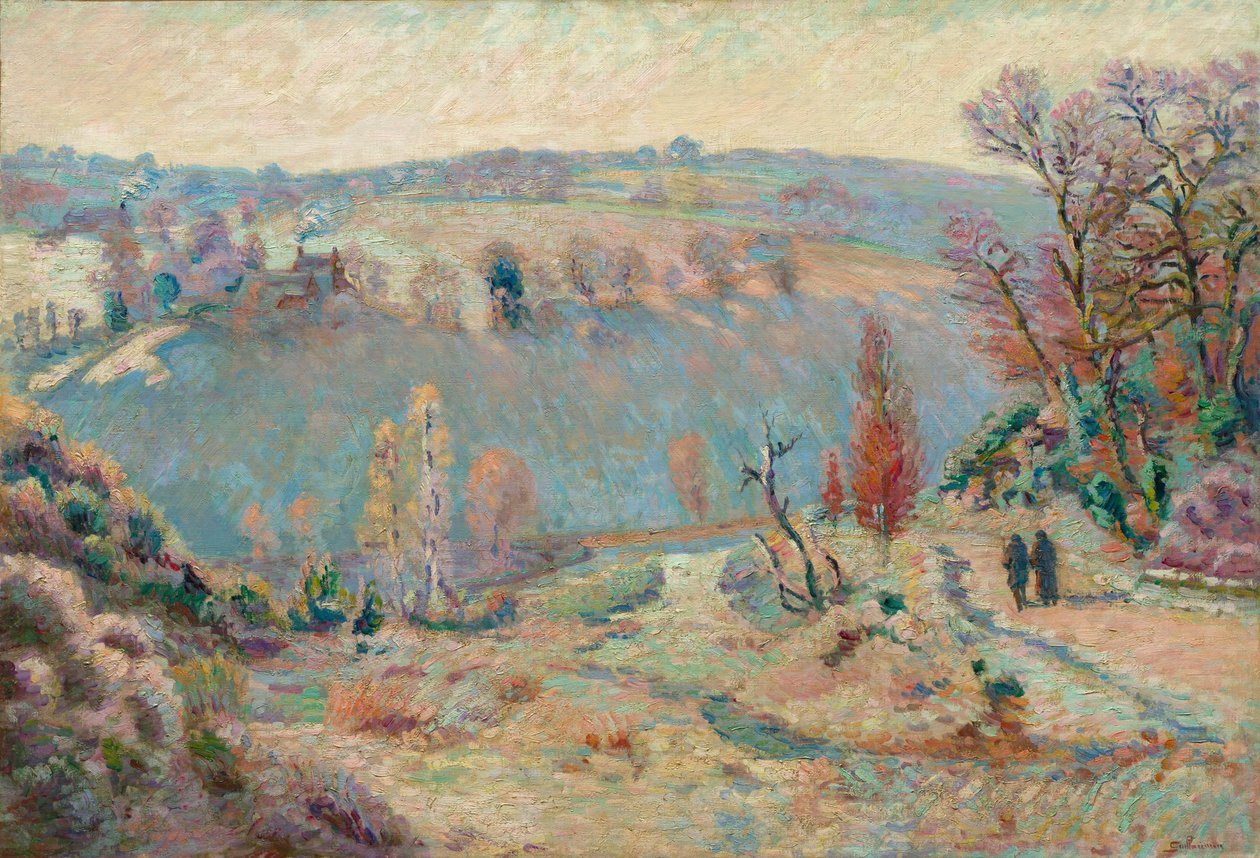 Valley of the Sédelle at Pont Charraud: White Frost, c.1903-11 by Jean Baptiste Armand Guillaumin