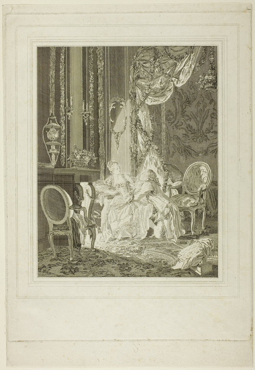 The Danger of the Private Conversation by Jean Baptiste Blaise Simonet
