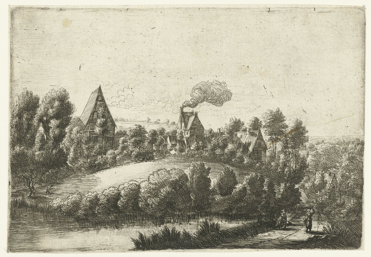 The Round Hill by Jean Baptiste Bonnecroy