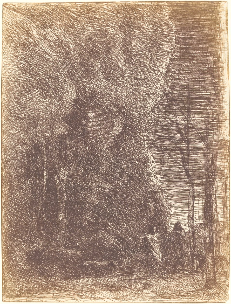 Dante and Virgil by Jean Baptiste Camille Corot