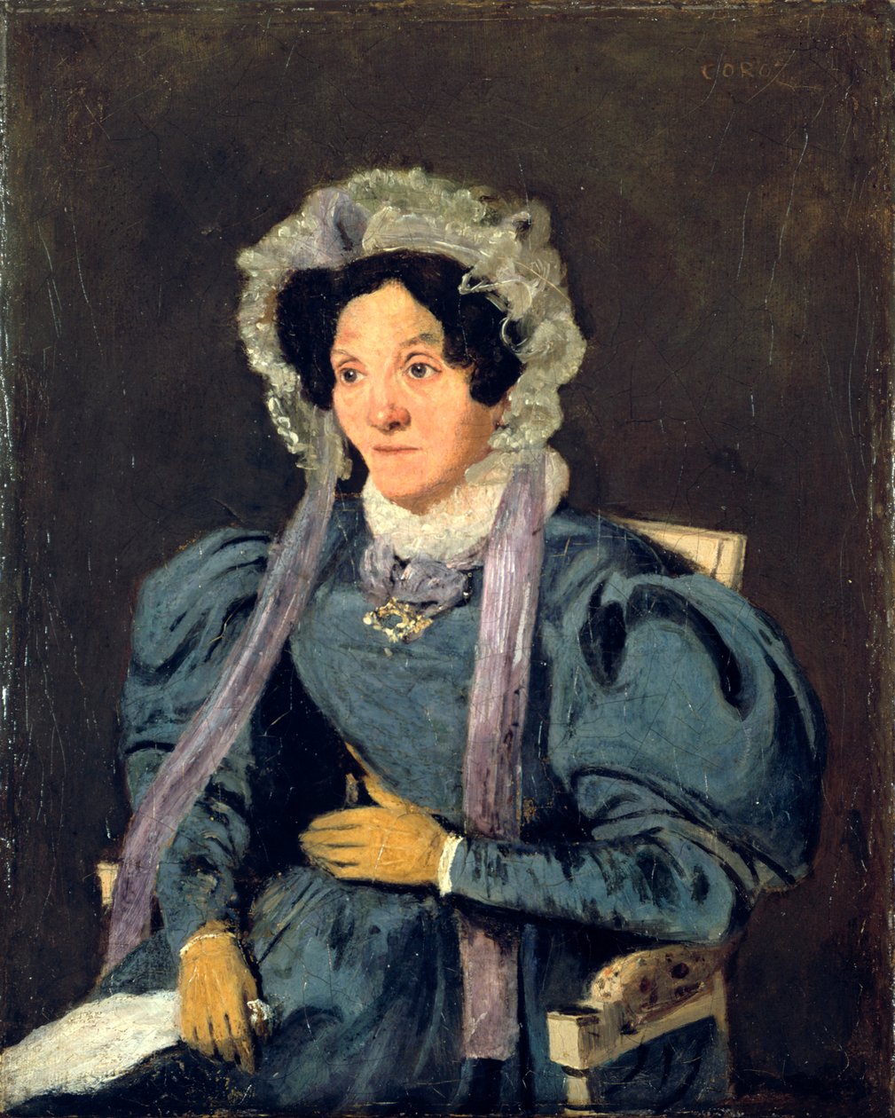 Madame Corot, Mother of the Artist by Jean Baptiste Camille Corot