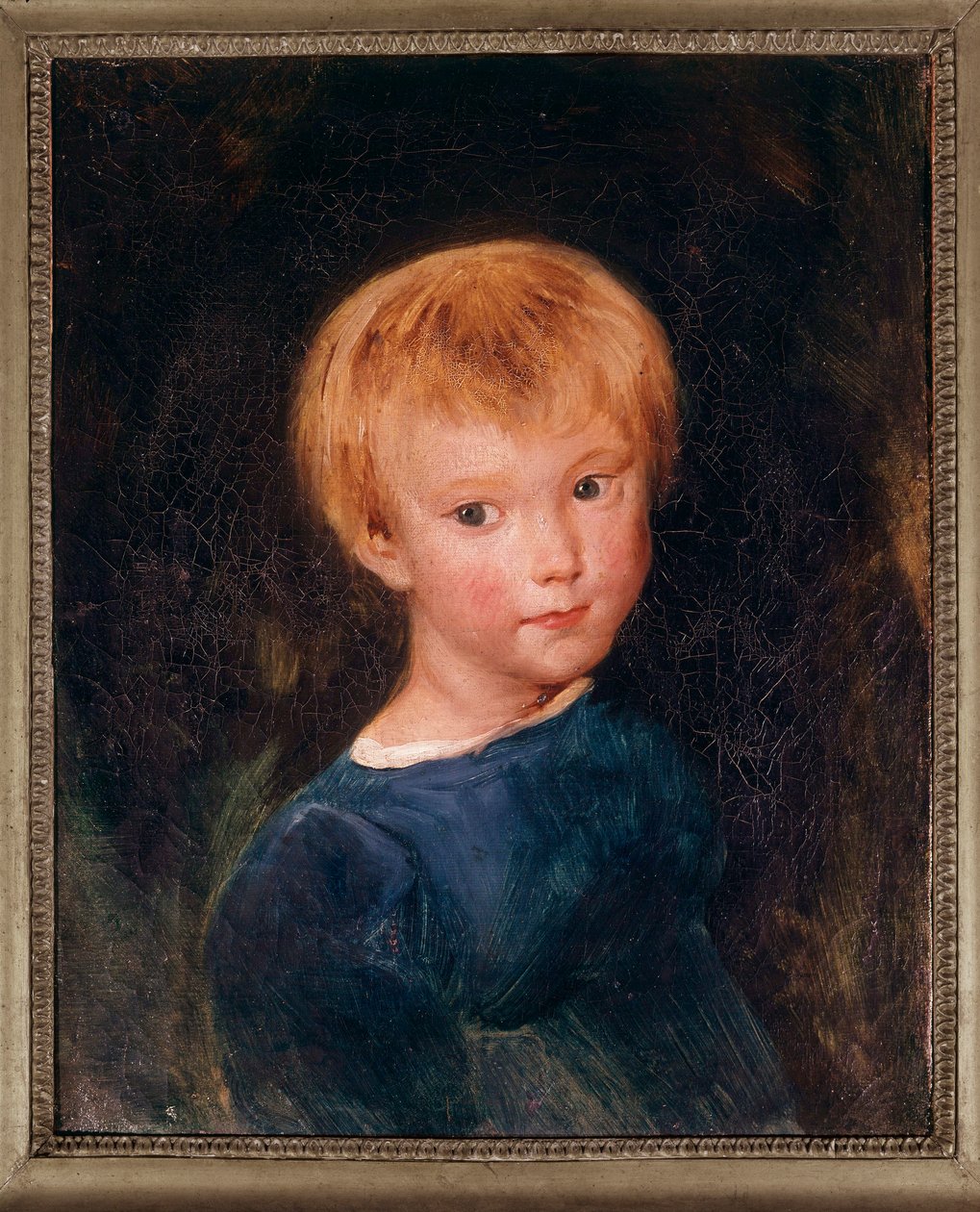 Portrait of a Young Boy by Jean Baptiste Camille Corot