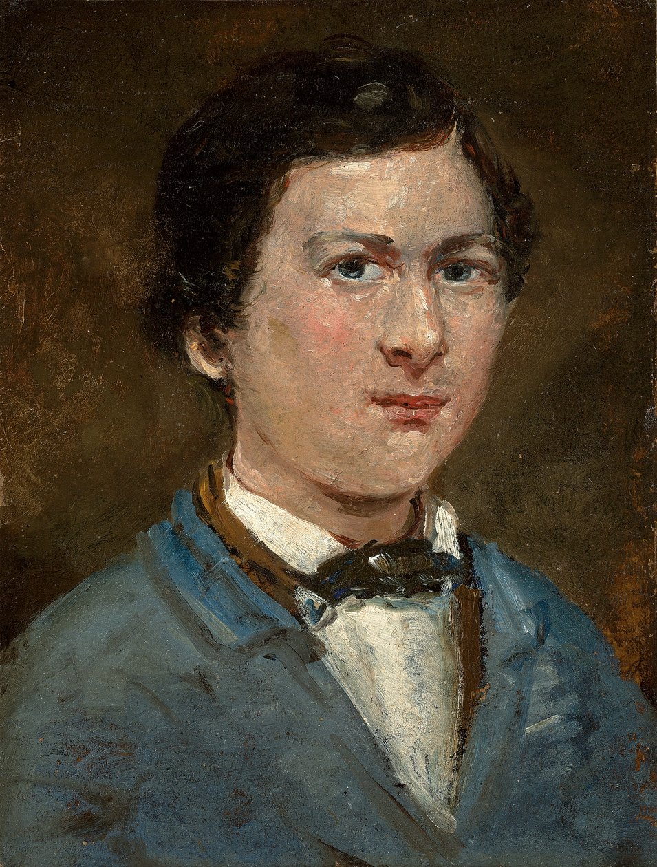 Self-portrait, c.1818-1821 by Jean Baptiste Camille Corot