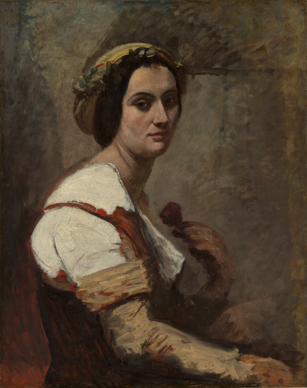 Sibylle by Jean Baptiste Camille Corot