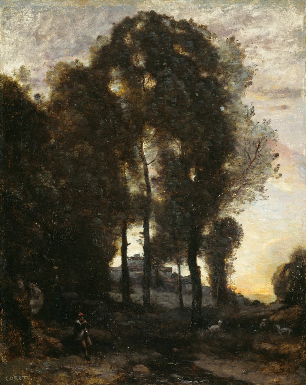 Souvenir of Italy, 1855-60 by Jean Baptiste Camille Corot