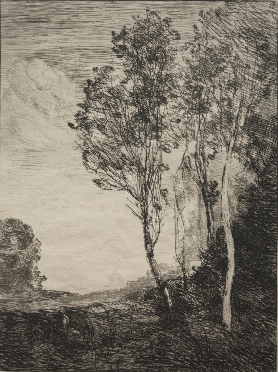 Souvenir of Italy by Jean Baptiste Camille Corot