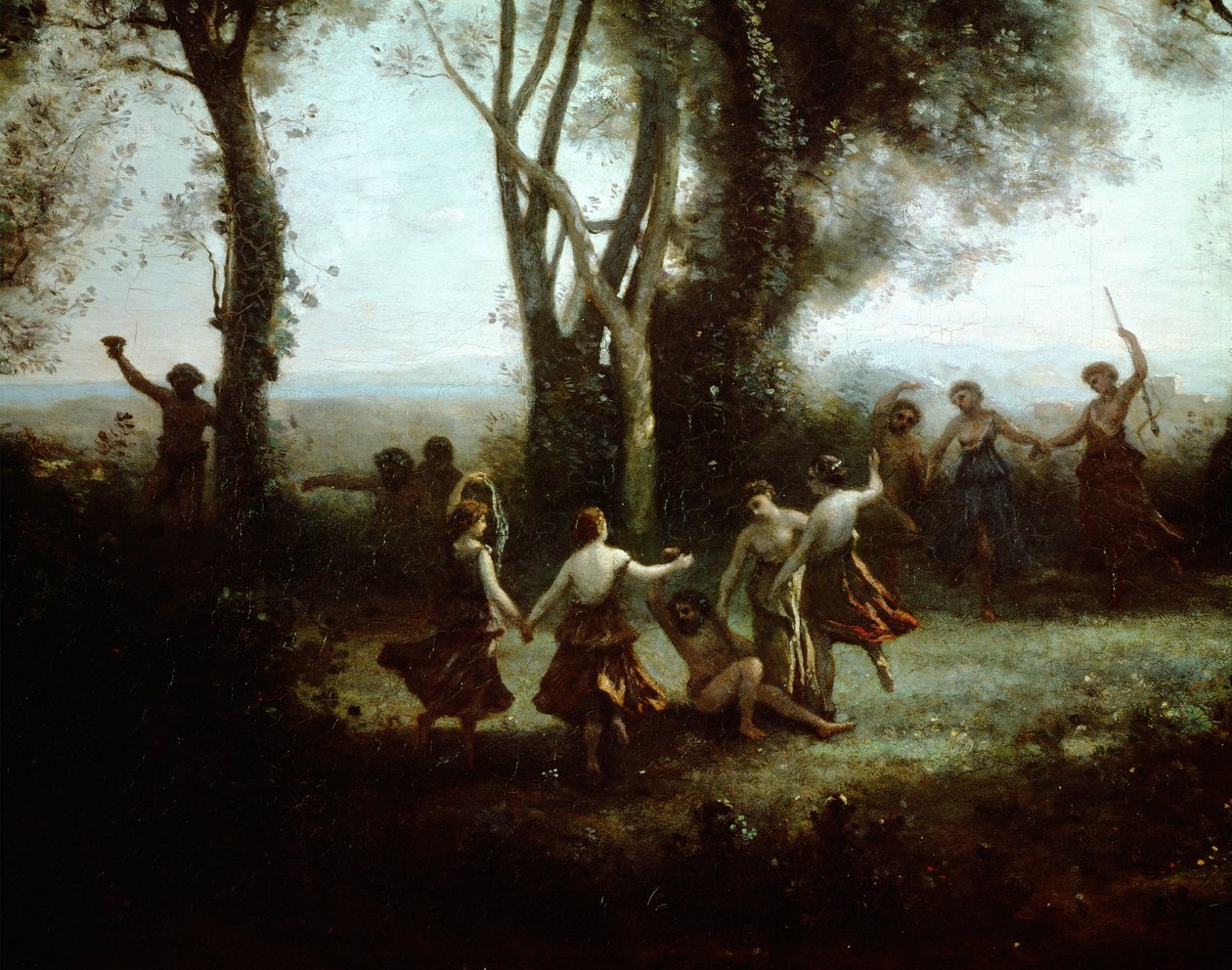 The Dance of the Nymphs by Jean Baptiste Camille Corot