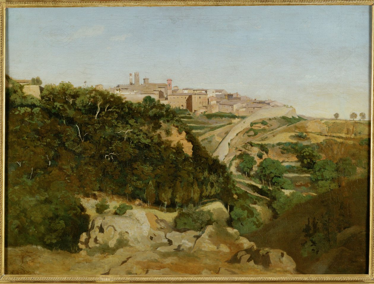 Volterra, Italy by Jean Baptiste Camille Corot