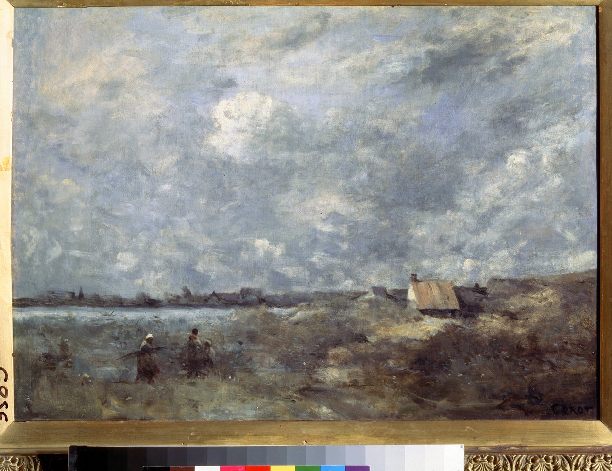 Stormy Weather. Pas de Calais by Jean Baptiste Camille Corot