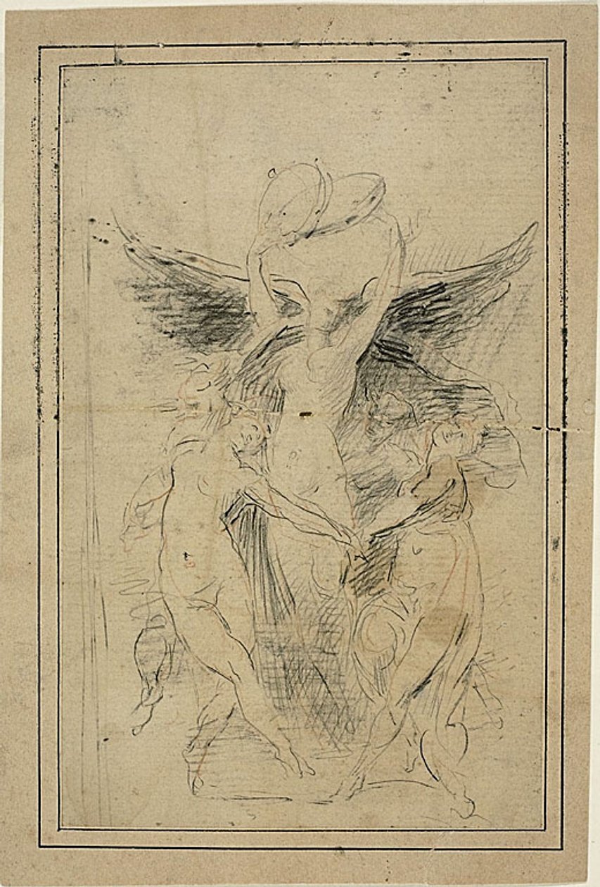 Five Dancing Female Figures by Jean Baptiste Carpeaux