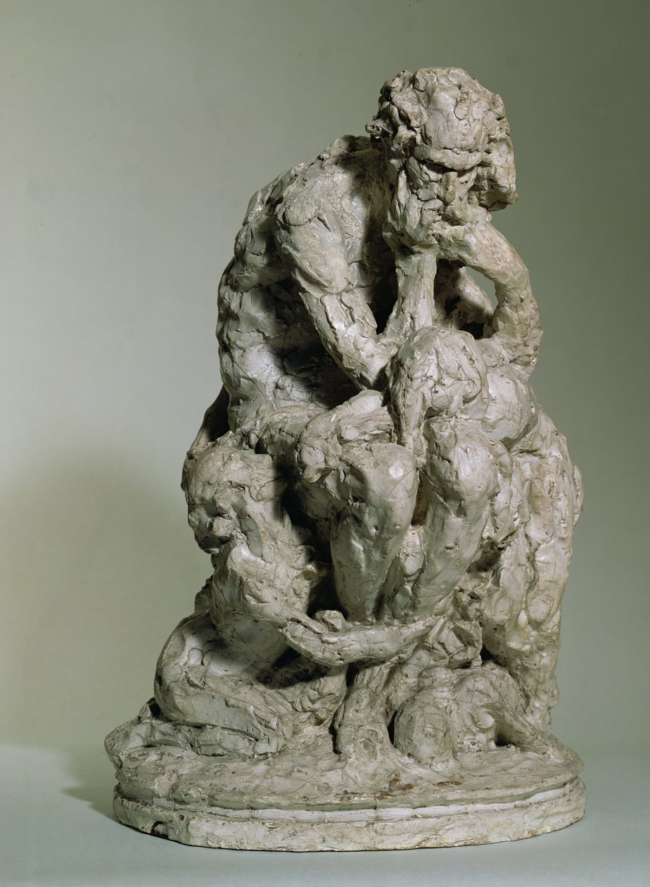 Ugolino and his Sons (detail) by Jean Baptiste Carpeaux