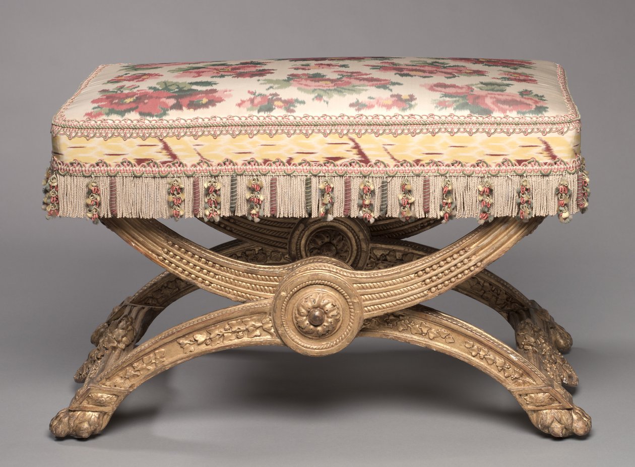 Stool, 1786-1787 by Jean Baptiste Claude Sene